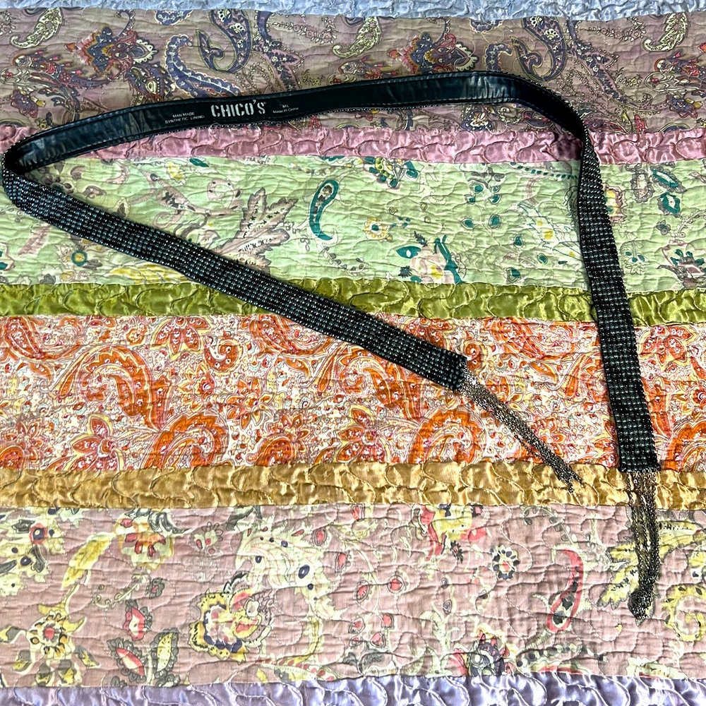 Chico’s tie belt
